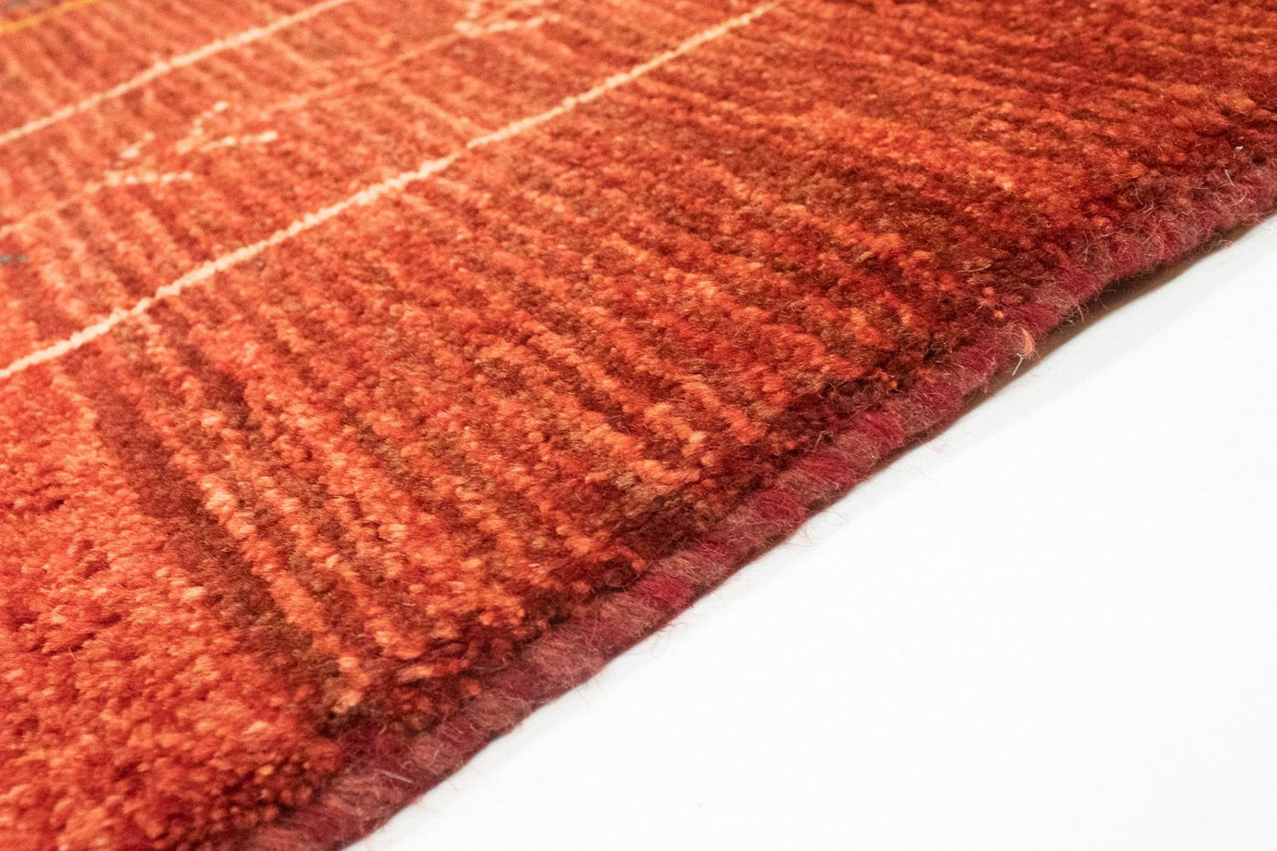 Gabbeh Persisch Teppich 191x148cm - Perserteppich Wollteppich