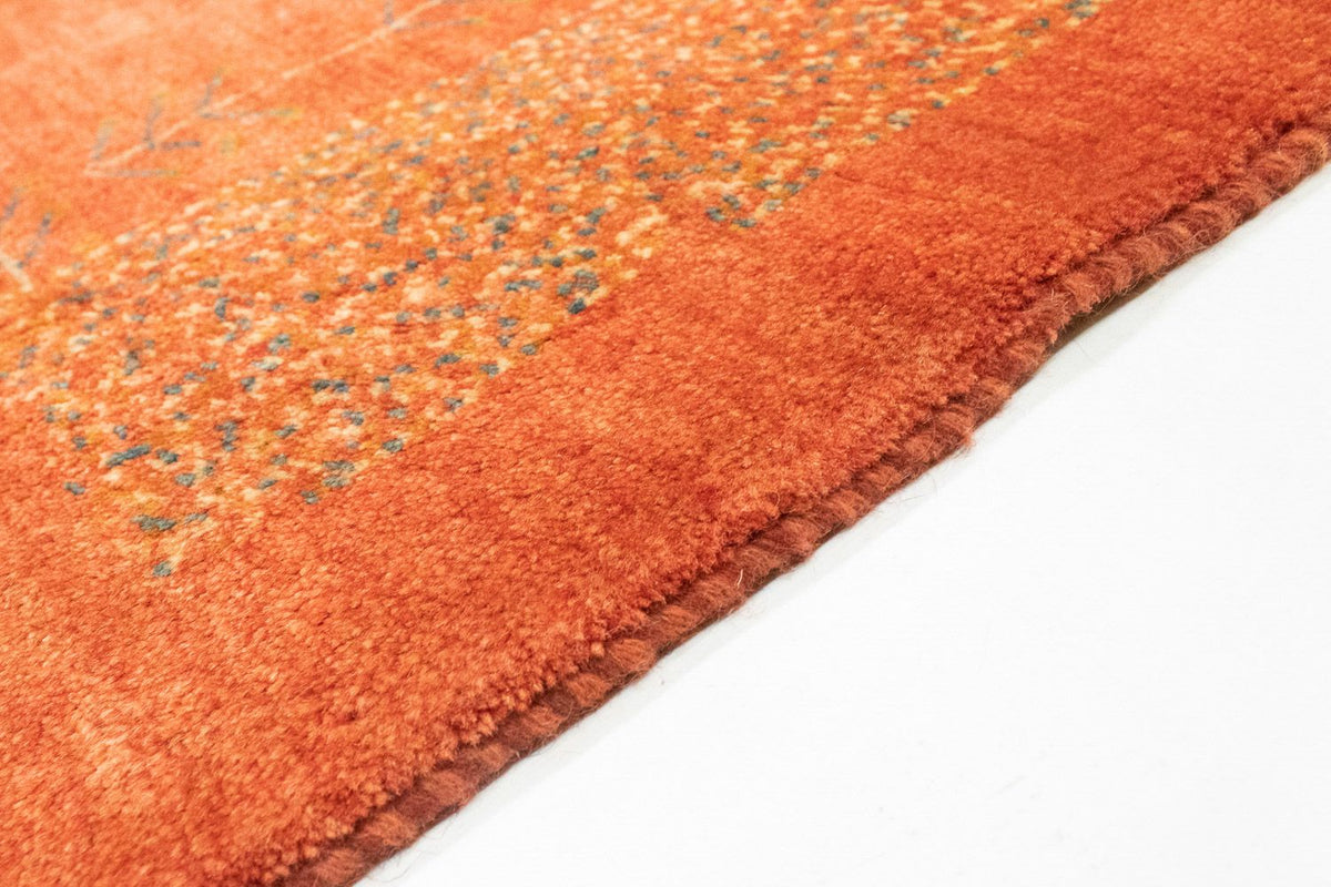 Gabbeh Persisch Teppich 151x198cm - Perserteppich Wollteppich
