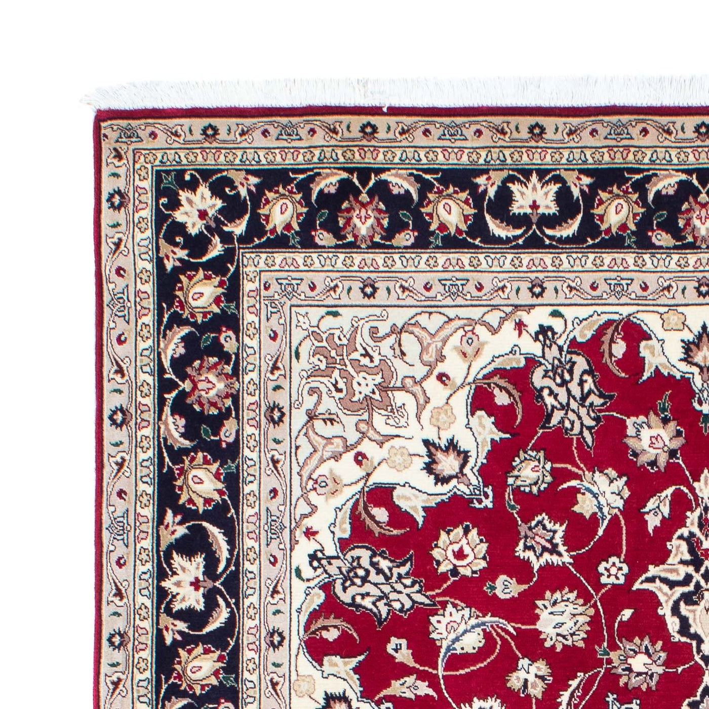 Täbriz - 50 Raj Teppich 204x151cm - Perserteppich