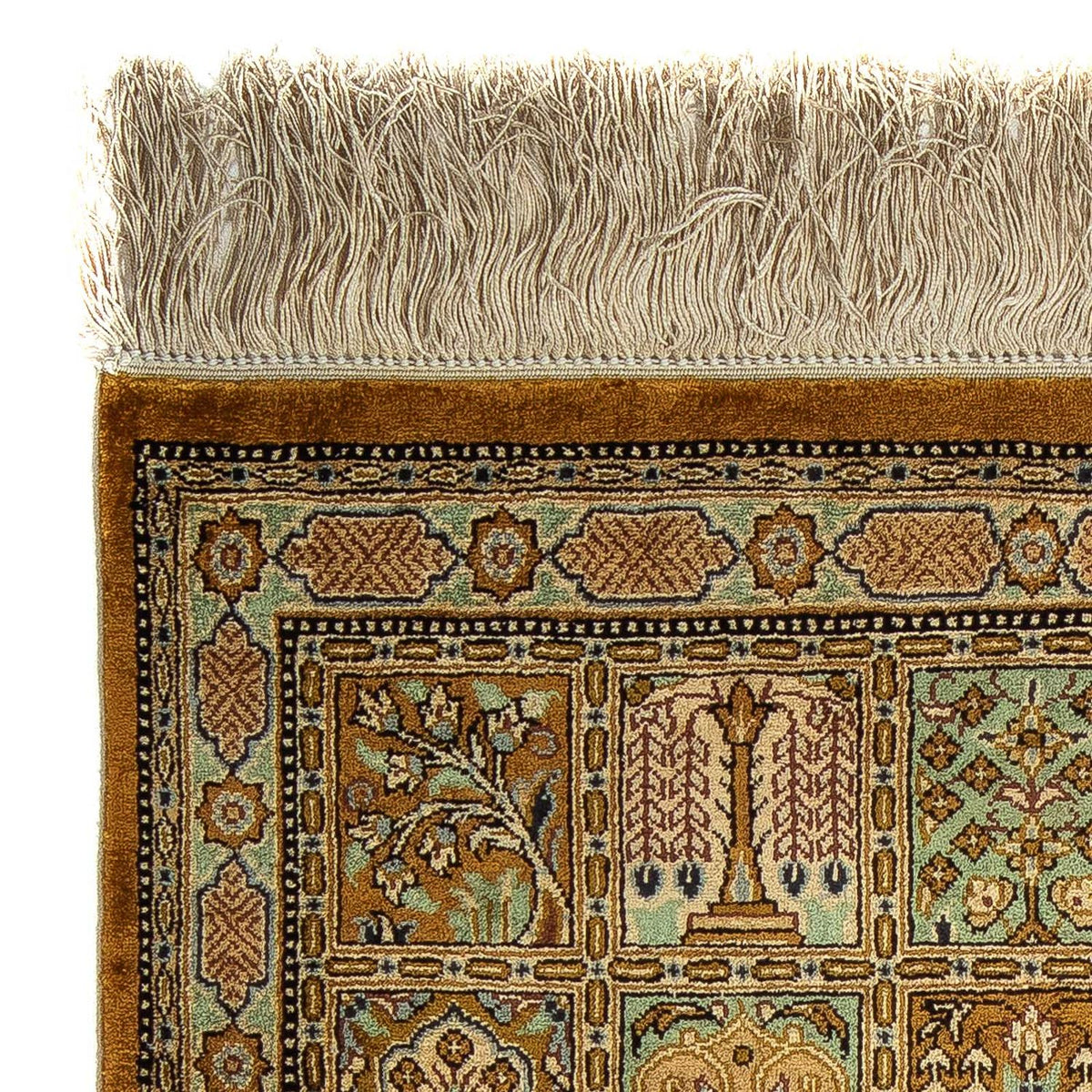 Ghom Teppich 52x72cm - Perserteppich