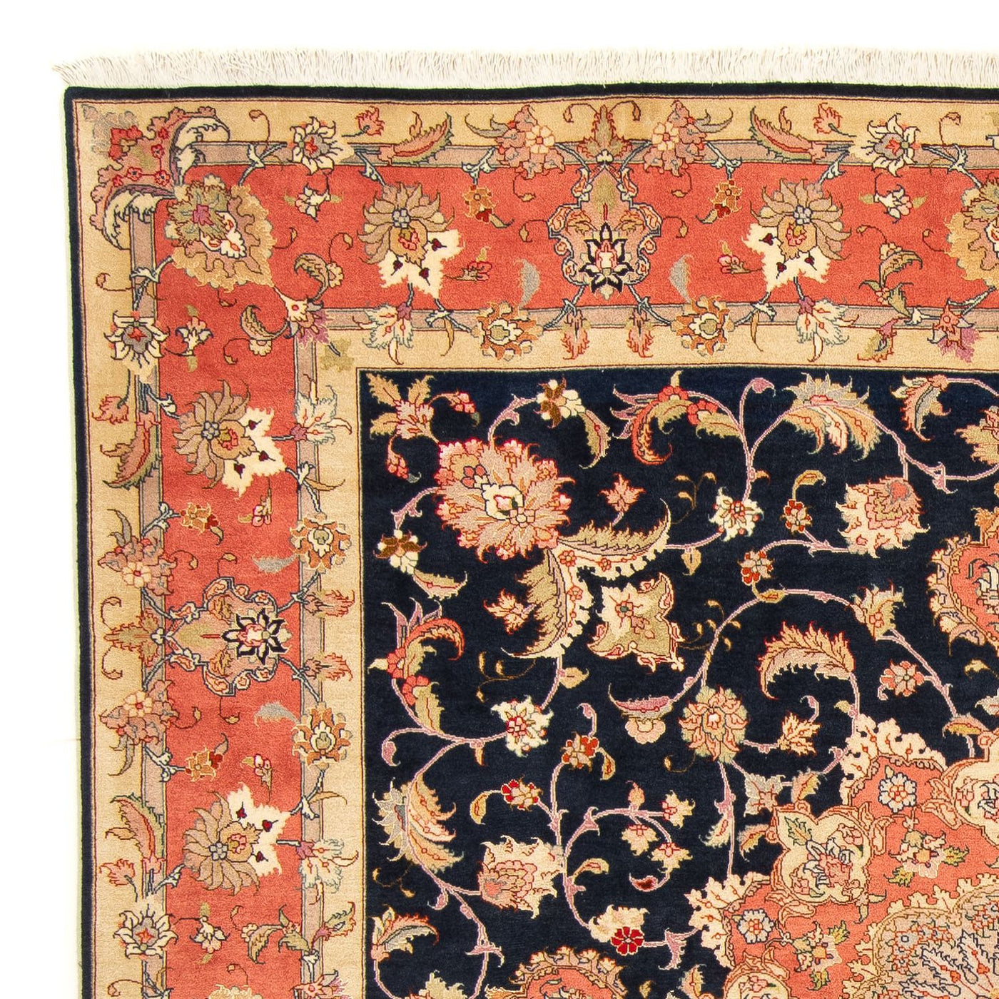 Täbriz - 50 Raj Teppich 202x202cm - Perserteppich