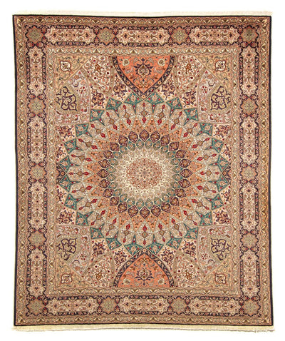 Täbriz - 50 Raj Teppich 205x258cm - Perserteppich