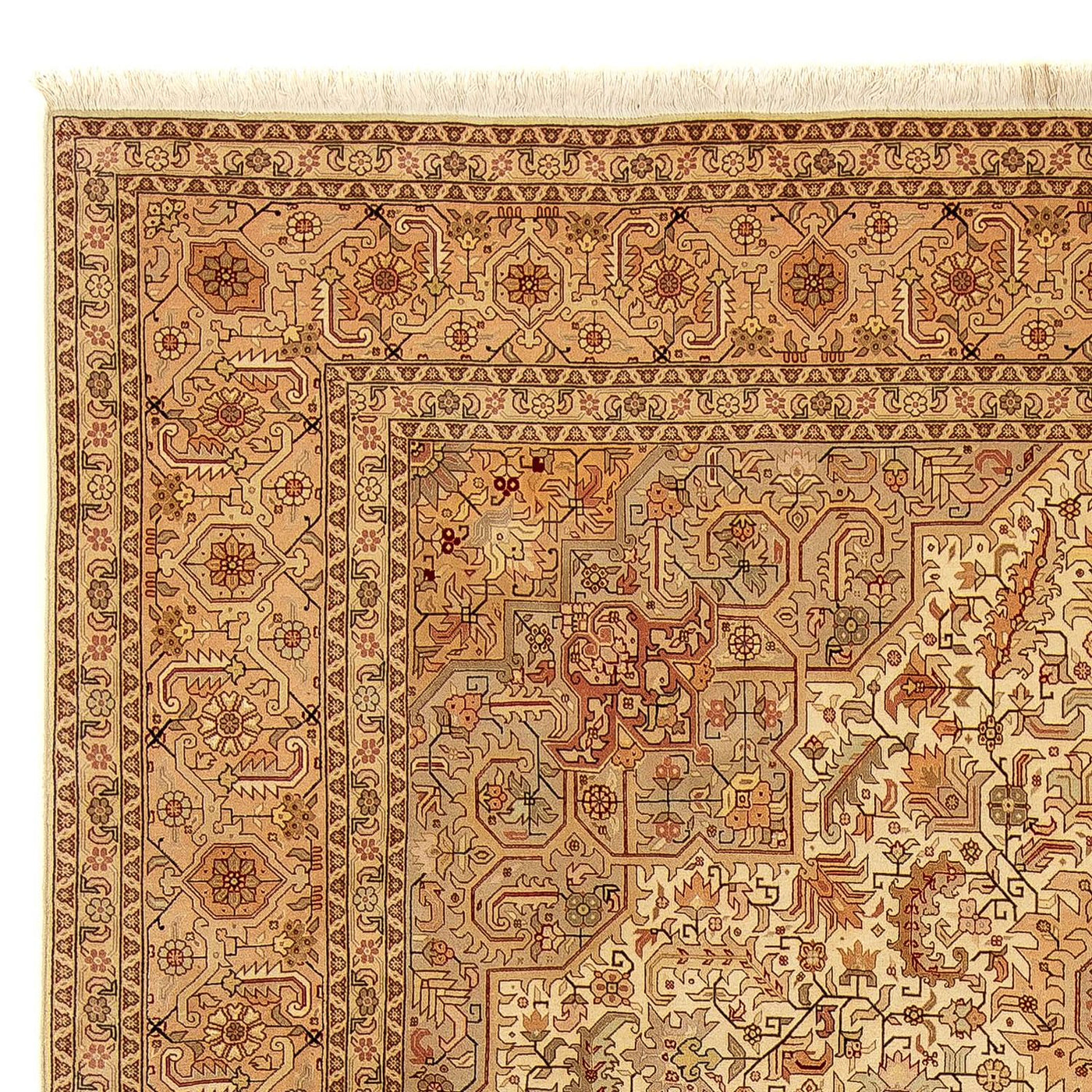Täbriz - 50 Raj Teppich 344x251cm - Perserteppich