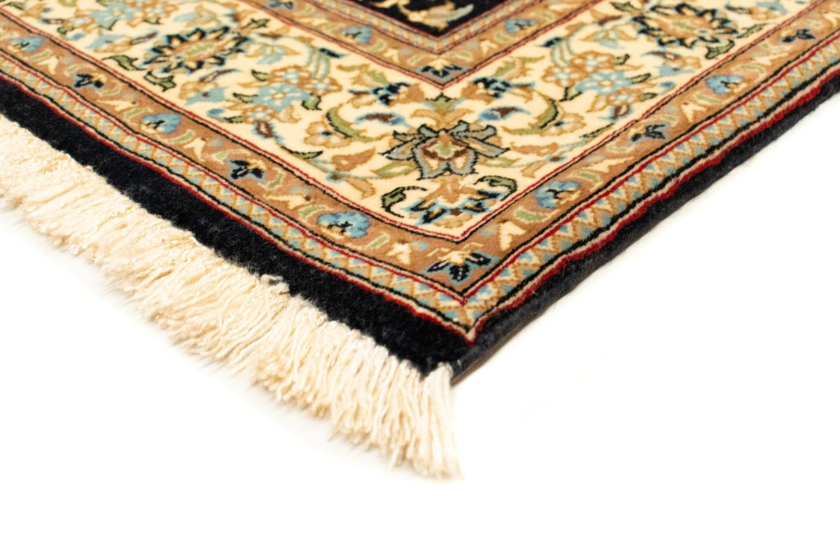 Perserteppich - Ghom 160 x 102 cm - schwarz