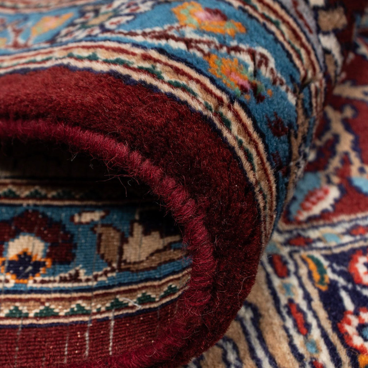 Perserteppich - Classic 246 x 245 cm - dunkelrot