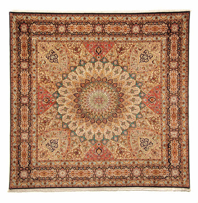 Täbriz - 50 Raj Teppich 252x253cm - Perserteppich