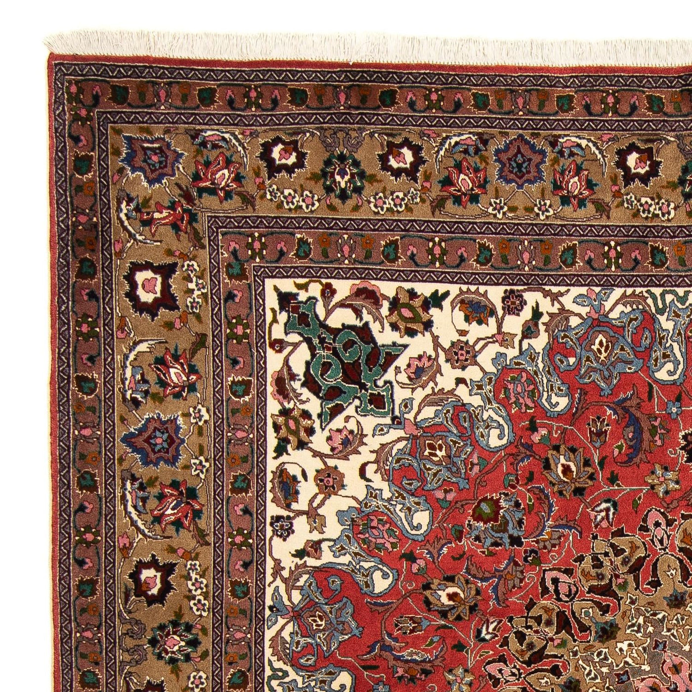 Täbriz - 50 Raj Teppich 202x200cm - Perserteppich