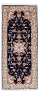 Täbriz - 50 Raj Teppich 198x82cm - Perserteppich