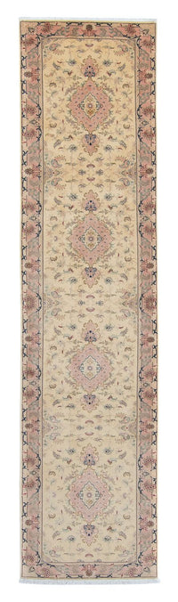 Perserteppich - Täbriz - Royal 397 x 86 cm Teppich Läufer