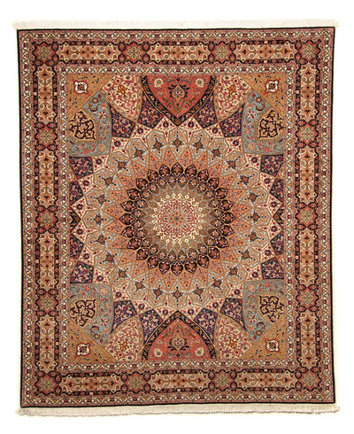 Täbriz - 50 Raj Teppich 205x242cm - Perserteppich