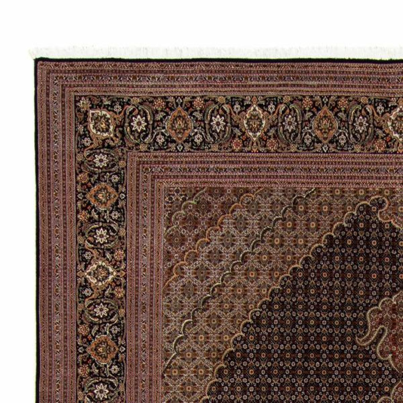 Täbriz Teppich 346x252cm - Perserteppich