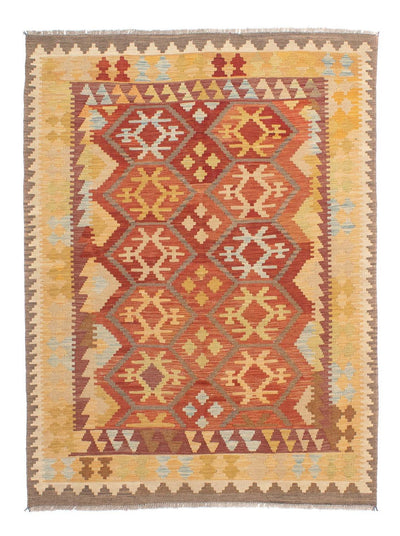Kelim Teppich - Oriental 117 x 175 cm - blau