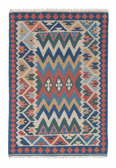 Kelim Teppich - Oriental 116 x 168 cm - mehrfarbig
