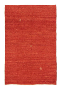 Gabbeh Teppich - Perser 149 x 93 cm - rot