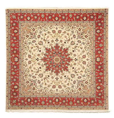 Täbriz - 50 Raj Teppich 208x209cm - Perserteppich
