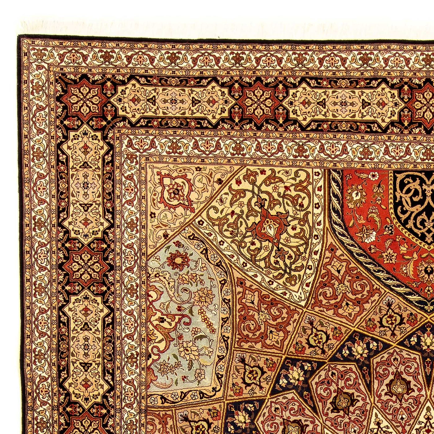 Täbriz - 50 Raj Teppich 355x252cm - Perserteppich