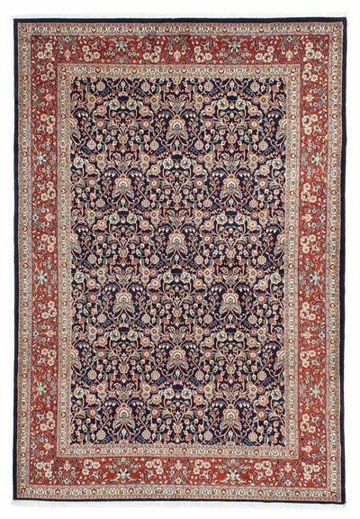 Moud Teppich 196x285cm - Perserteppich - schwarz