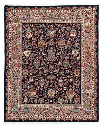 Kaschmar Teppich 200x245cm - Perserteppich - schwarz