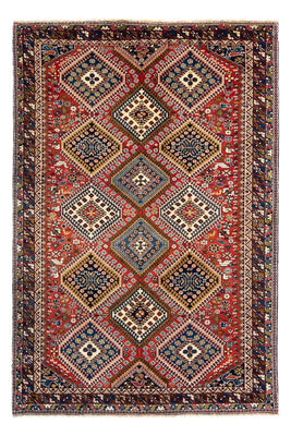 Perserteppich - Nomadic 307 x 203 cm - rot