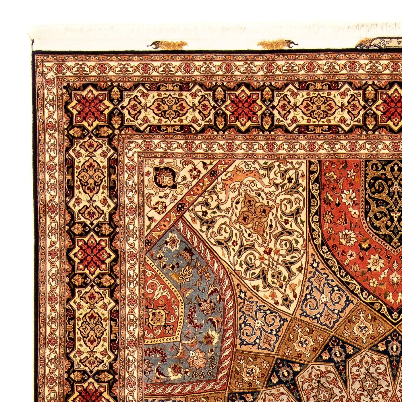 Täbriz - 50 Raj Teppich 352x252cm - Perserteppich