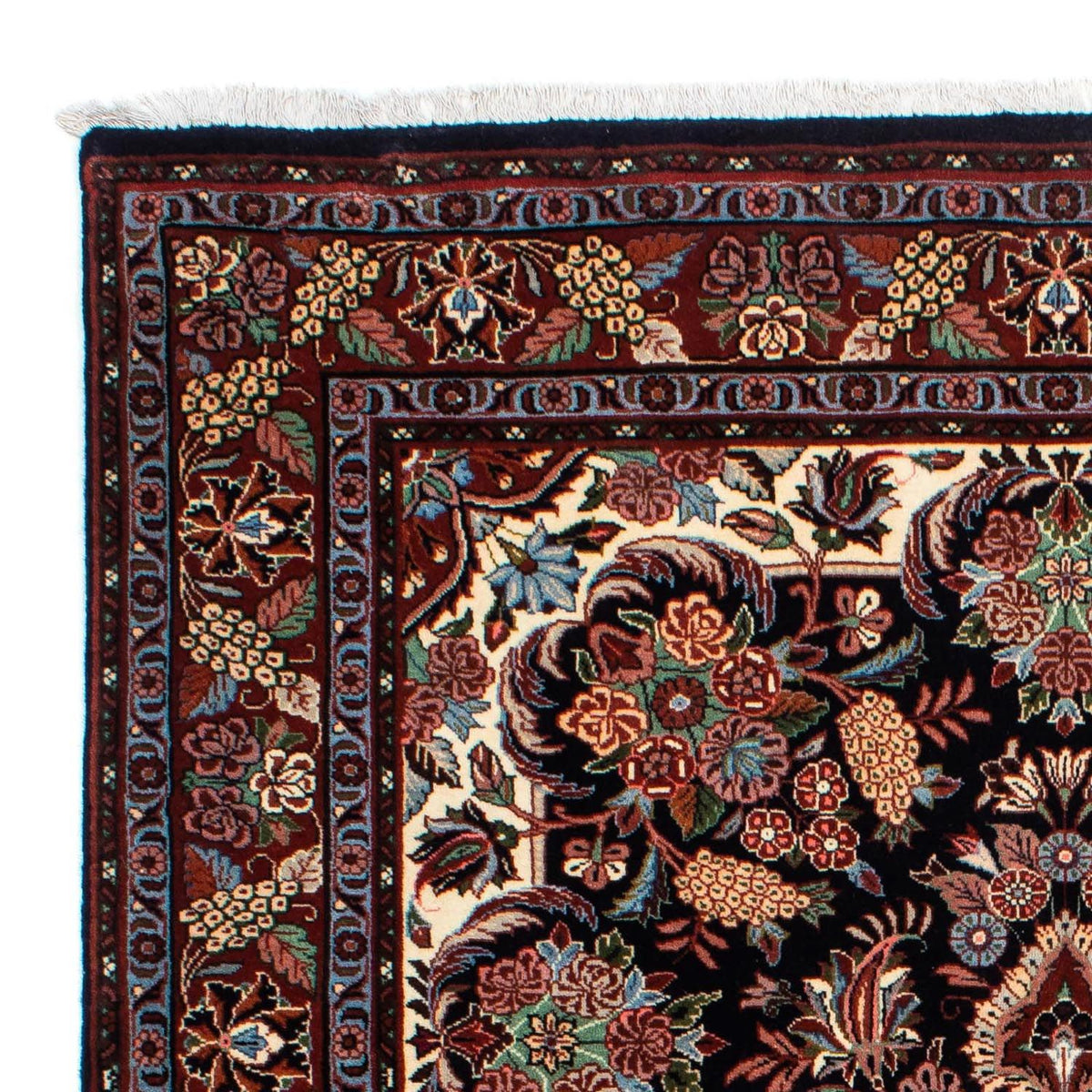 Perserteppich - Bidjar 210 x 133 cm - dunkelblau