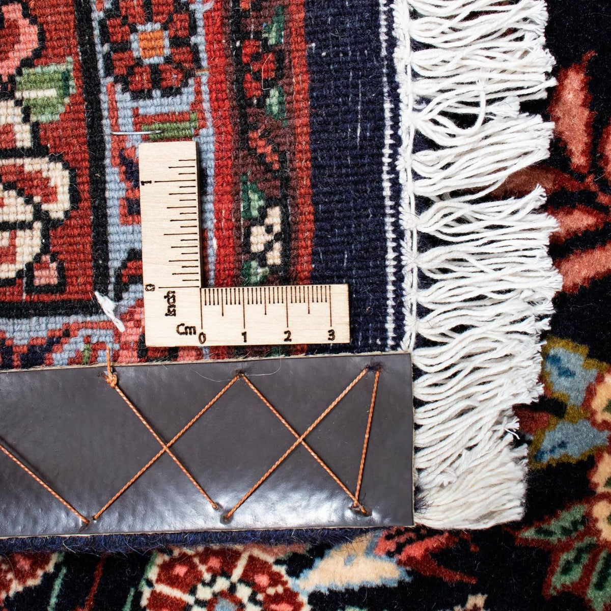 Perserteppich - Bidjar 210 x 133 cm - dunkelblau