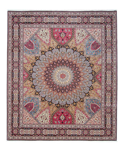 Täbriz - 50 Raj Teppich 255x304cm - Perserteppich