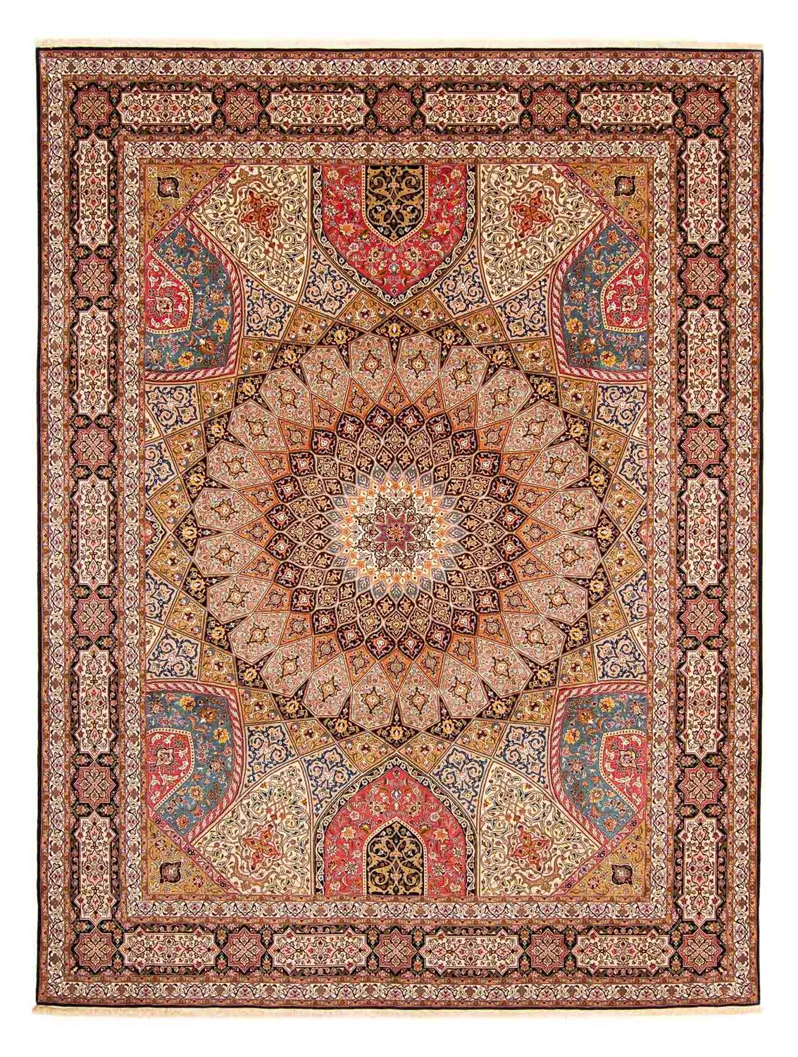 Perserteppich - Täbriz - Royal 400 x 300 cm Wohnzimmer Teppich