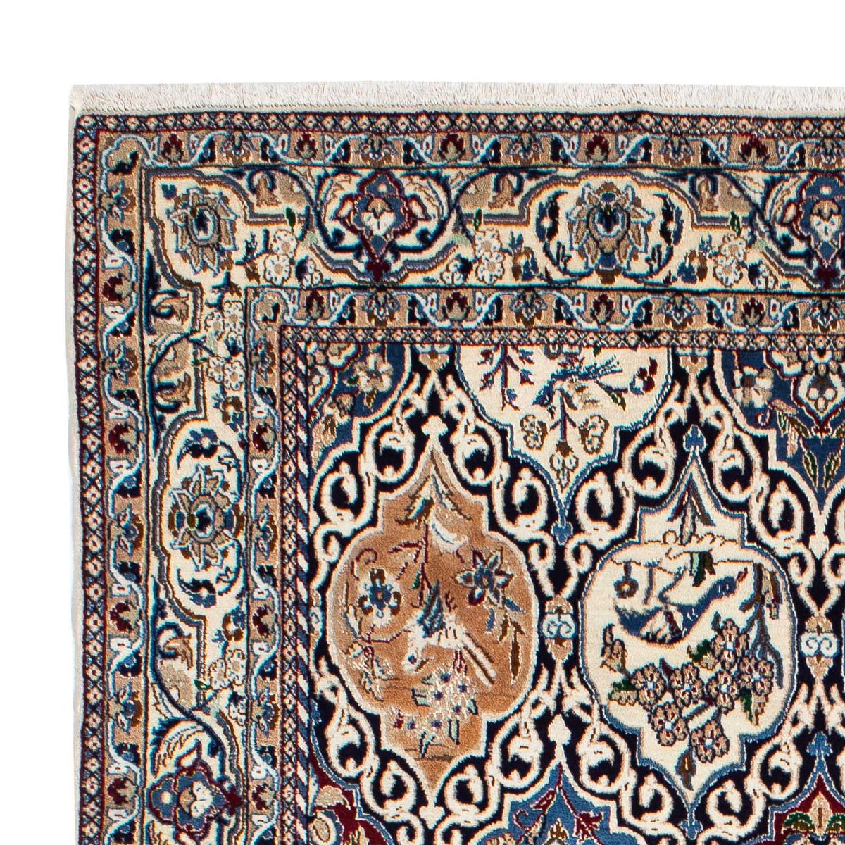 Perserteppich - Nain - Royal 260 x 158 cm Teppich Wohnzimmer