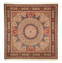 Perserteppich - Täbriz - Royal 256 x 253 cm Teppich Quadratisch