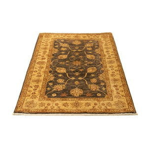 Ziegler Teppich 128 x 89 cm - dunkelbraun