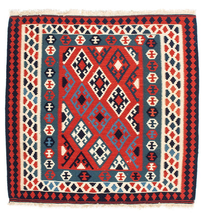 Kelim Fars Teppich 103x104cm