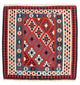 Kelim Fars Teppich 104x103cm