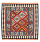 Kelim Fars Teppich 105x103cm