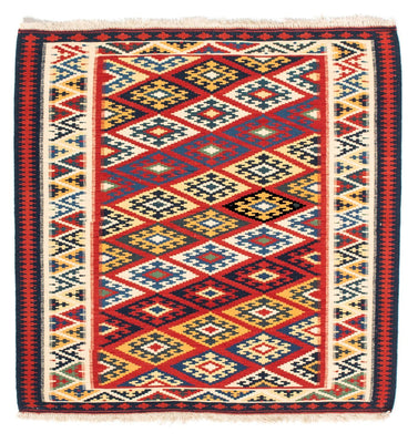 Kelim Teppich - Oriental 104 x 103 cm - mehrfarbig