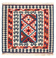 Kelim Fars Teppich 102x96cm