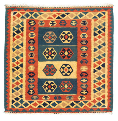 Kelim Fars Teppich 100x100cm