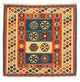 Kelim Fars Teppich 100x100cm