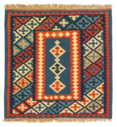 Kelim Fars Teppich 100x100cm