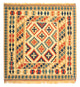 Kelim Teppich - Oriental 105 x 103 cm - mehrfarbig
