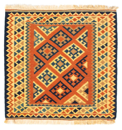 Kelim Fars Teppich 100x103cm