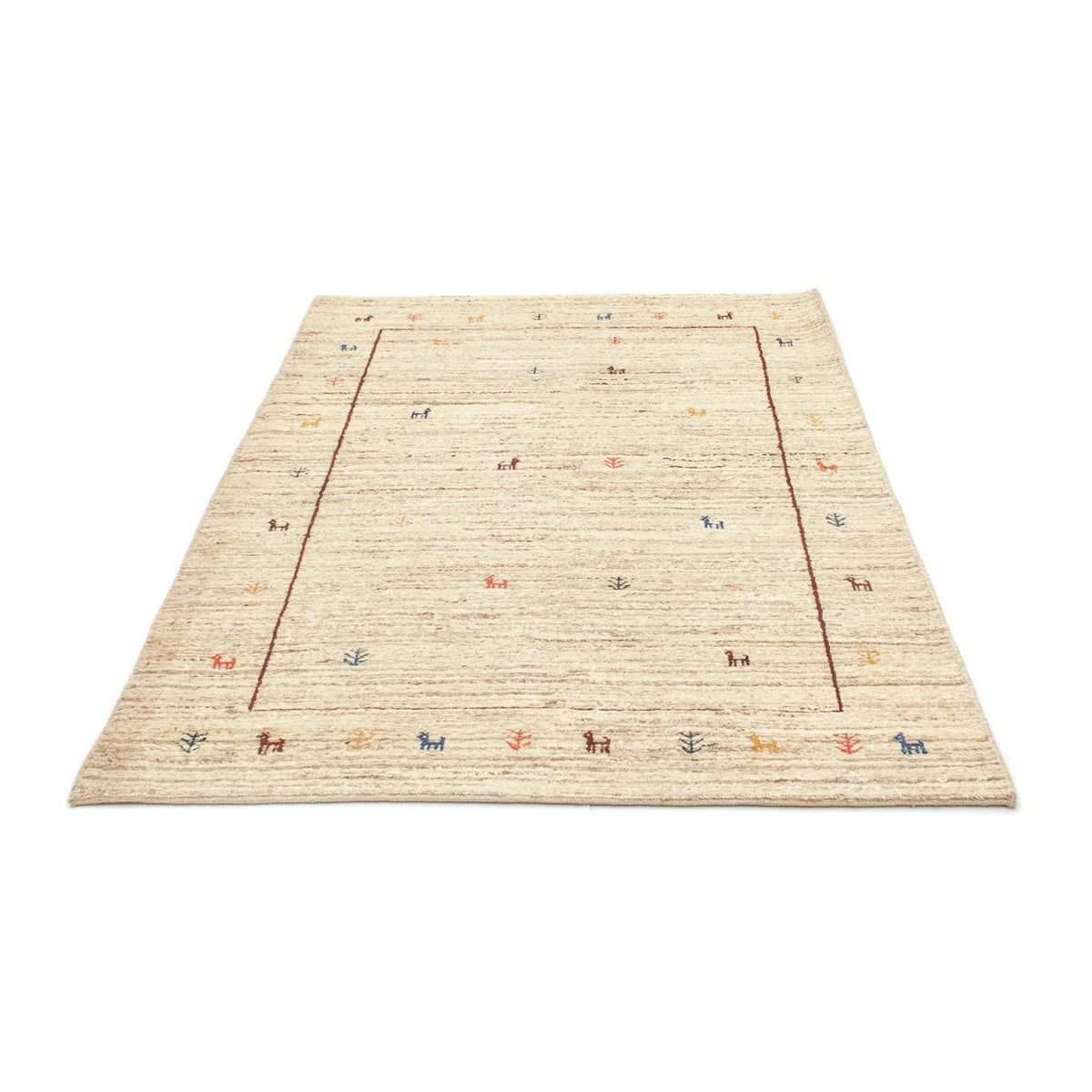 Gabbeh Teppich - Perser 174 x 121 cm - beige