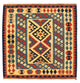 Kelim Fars Teppich 100x100cm