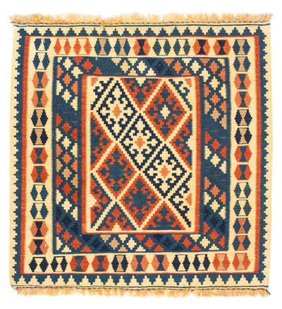 Kelim Fars Teppich 100x106cm