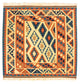 Kelim Fars Teppich 99x101cm