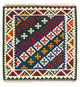Kelim Fars Teppich 102x104cm