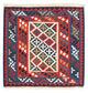 Kelim Fars Teppich 105x104cm