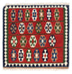 Kelim Fars Teppich 100x98cm