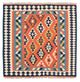 Kelim Fars Teppich 104x104cm