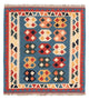 Kelim Teppich - Oriental 107 x 101 cm - seeblau